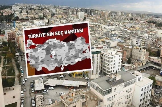 Türkiye’nin suç haritası yayımlandı!