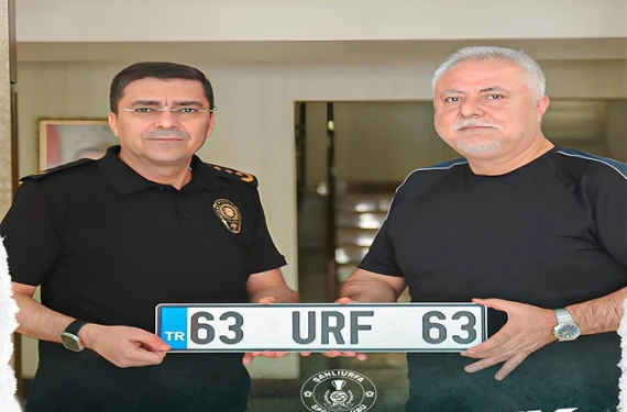 Şanlıurfa'nın en gözde plakası satışta: