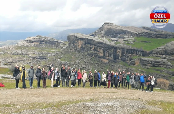 600 kilometre yol gittiler