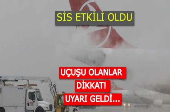 Şanlıurfa’da uçuşu olanlar dikkat!