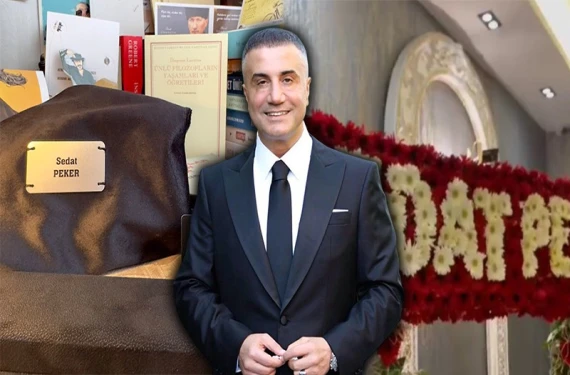 Altın tespihten sonra bu kez çelenk