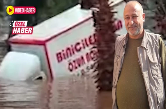 Sel felaketinden sağ kurtulan Karakaş