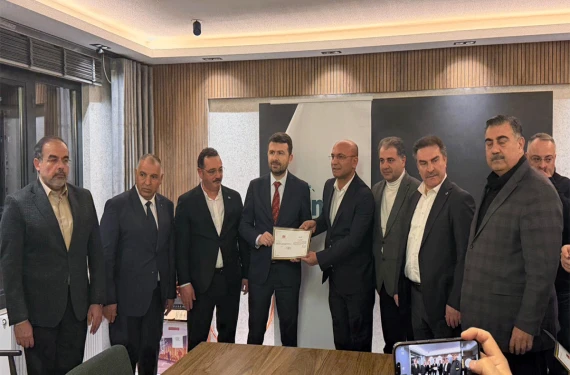 İl ve ilçe temsilcileri sertifikalarını aldı