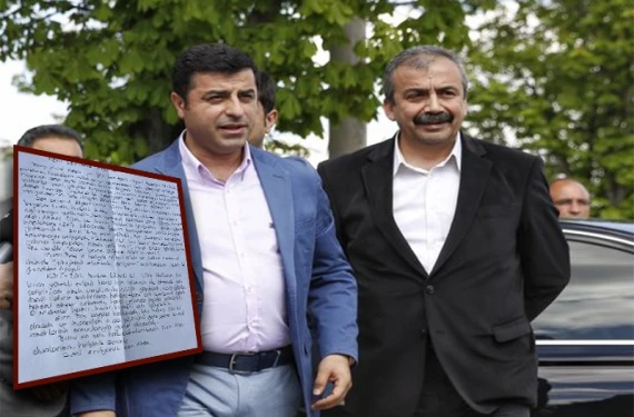 Demirtaş'tan Önder'e mektup!