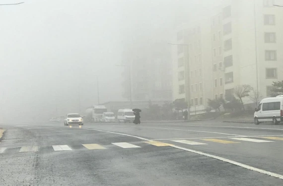 Görüş mesafesi azaldı