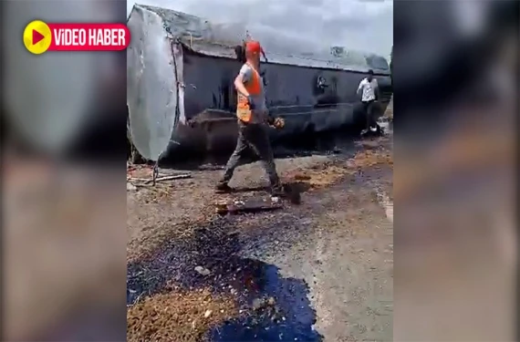 Yol ulaşıma kapatıldı