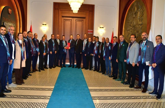 TİMBİR heyetinden Vali Şahin’e ziyaret