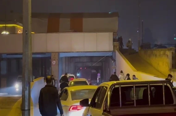 Trafik alt üst oldu...