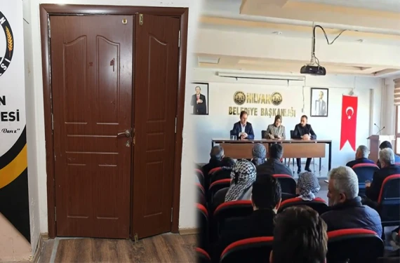 Belediyenin kapısını kırıp toplantı yaptılar