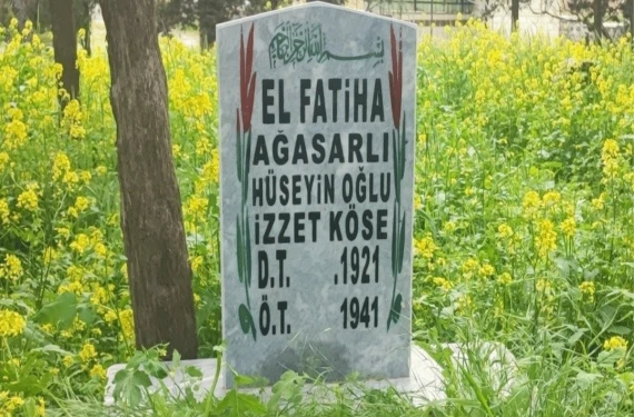 75 yıl önce buraya defnedildi…