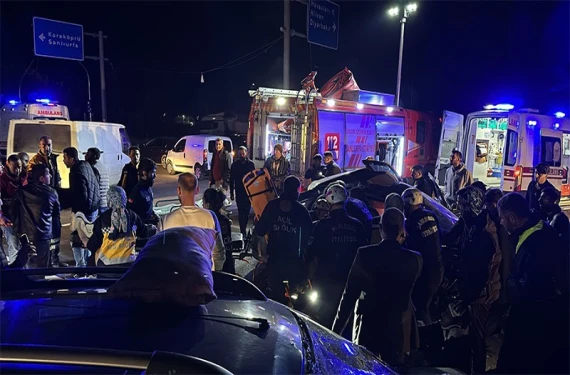 1 ölü 5 yaralı