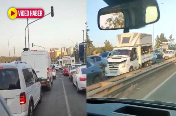 Kilometrelerce kuyruk oluştu