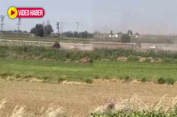 Jandarma tarlada traktör kovaladı