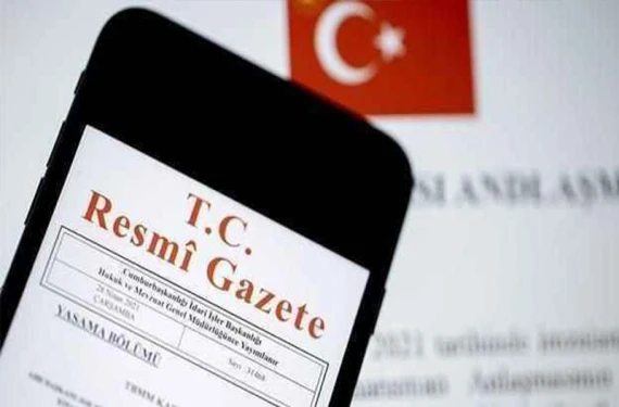 Resmi Gazete’de yayımlandı!
