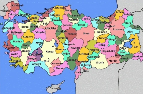 Bilin bakalım için de hangi il yok..