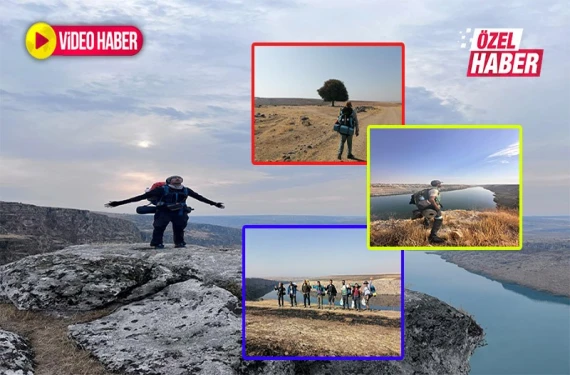 Bozova’dan, Halfeti’ye 3 günde 78 kilometre yürüdüler