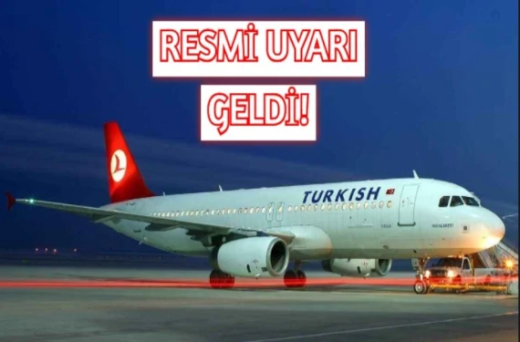 Uyarı geldi: