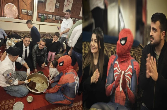 Süper kahraman dediğin...