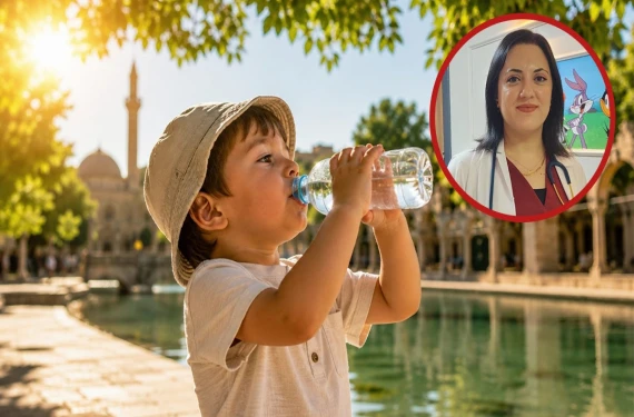 Urfa'nın kavurucu sıcağında gizli tehlike!