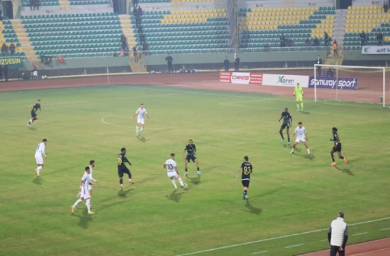 Bodrumspor ilk yarıda 'ağır' geldi