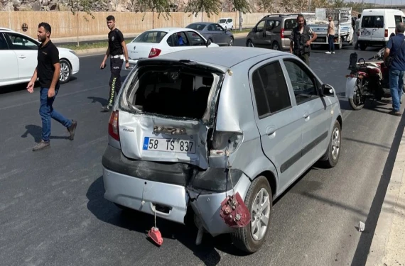 Karaköprü'de trafik kazası: