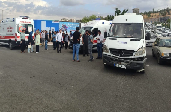 Urfa'da korkutan zincirleme kaza!