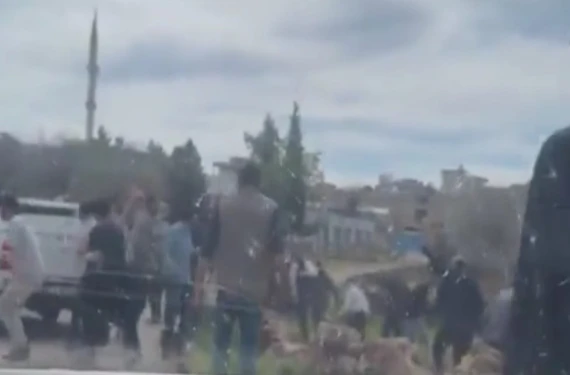 Şeref Albayrak saldırı görüntülerini paylaştı