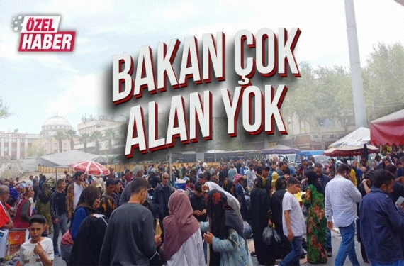 Kalabalık çok alışveriş yok