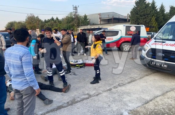 Şanlıurfa'da feci kaza!