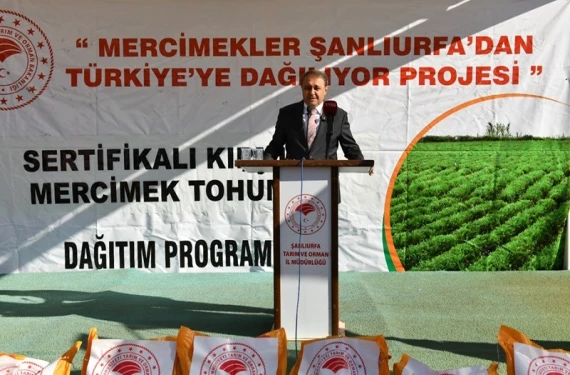 Tarımda 5 üründe Şanlıurfa ülke birincisi!