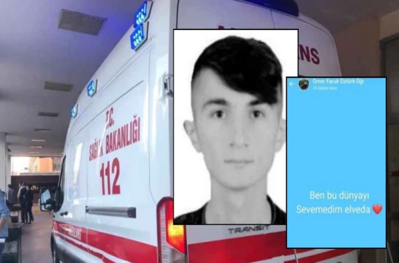 Veda notu bıraktı iddiası!