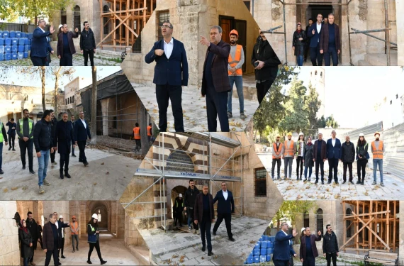 Şanlıurfa'nın tarihi camilerinde deprem sonrası son durum:
