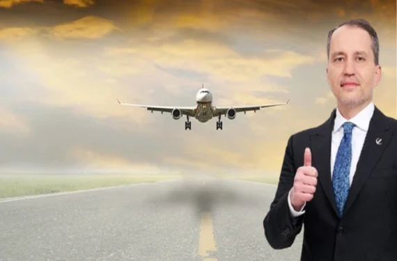 Uçağı rötar yaptı