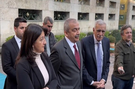 İmralı heyetinden TBMM Başkanı'na ziyaret!
