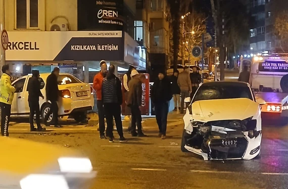 Kaldırıma çıktı...