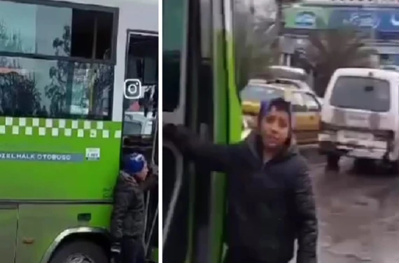 Şaşırtan görüntü!