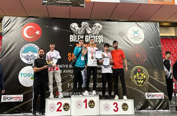 Türkiye şampiyonu oldu!
