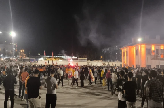 Kutlamalar başladı