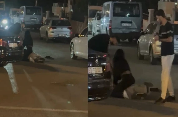 Şanlıurfa'da kız kavgası kamerada!