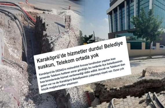 Hizmetler durmuştu...