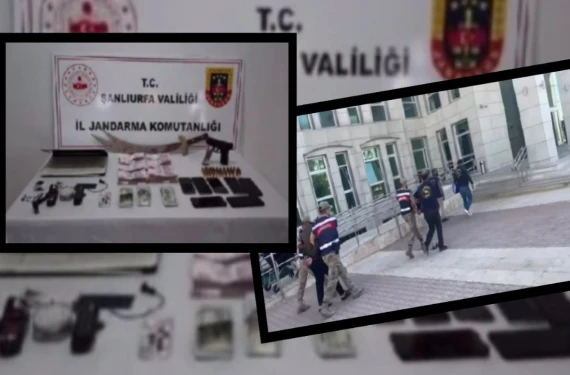 Operasyonda 'kılıç' detayı