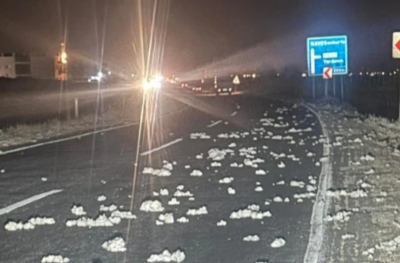 Şanlıurfa'nın beyaz altını yollarda...