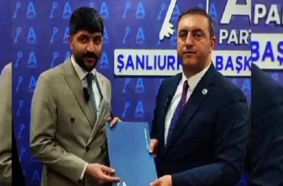 İlçe başkanı oldu