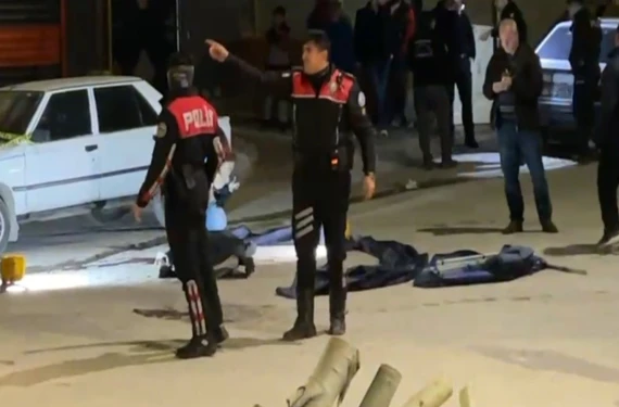 Olay yerinde feryatlar...