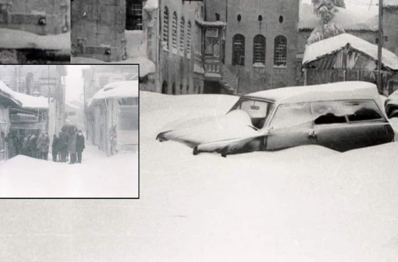 45 gün kar yağmıştı