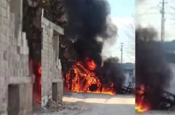 Şanlıurfa'da trafo patladı!