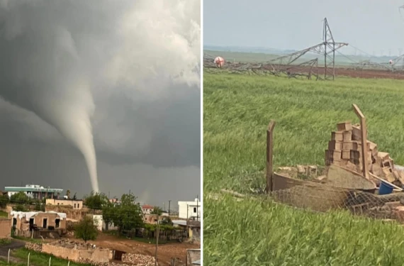 Viranşehir'de hortum: