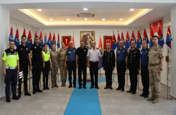 Polis jandarma omuz omuza...