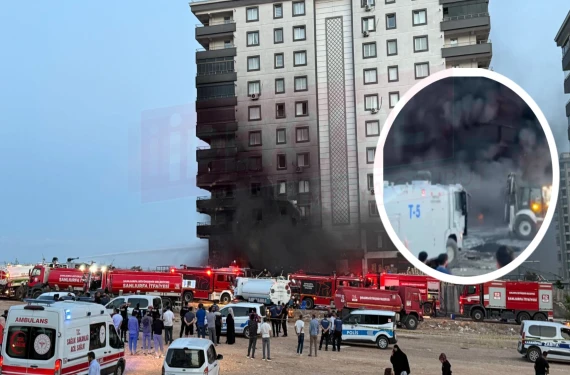 TOMA'lar desteğe geldi..