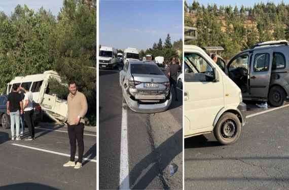 Şanlıurfa'da zincirleme kaza: